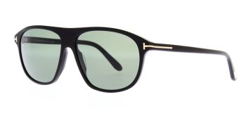 Tom Ford Prescott Sunglasses TF1027 01R Polarised 60