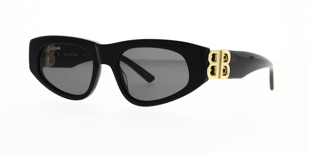 Balenciaga hot sale sunglasses black