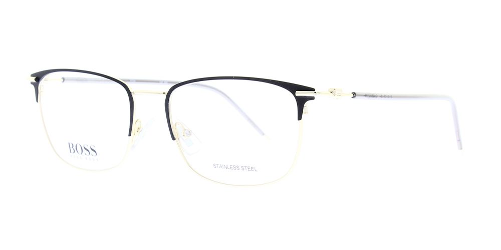 Hugo Boss 2024 Boss 0461 003 Black Eyeglasses: Matt Black Frame / 54-17-140