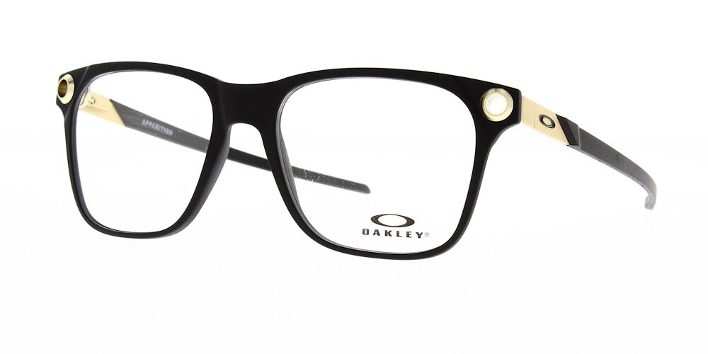 Oakley Glasses Apparition Satin Black And Gold OX8152-0455 - The Optic Shop