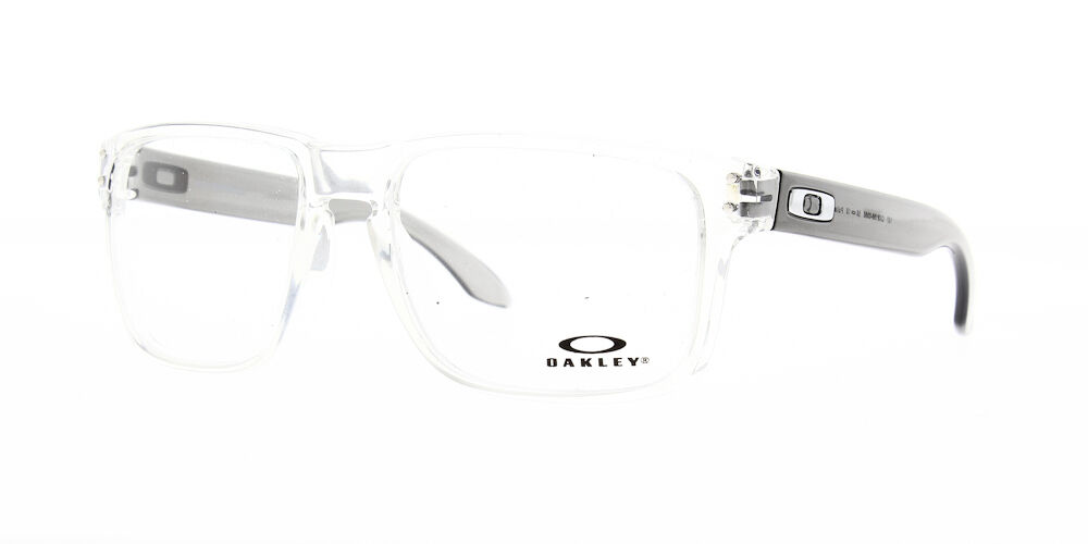 Oakley Glasses Holbrook RX Polished Clear OX8156-0356 - The Optic Shop