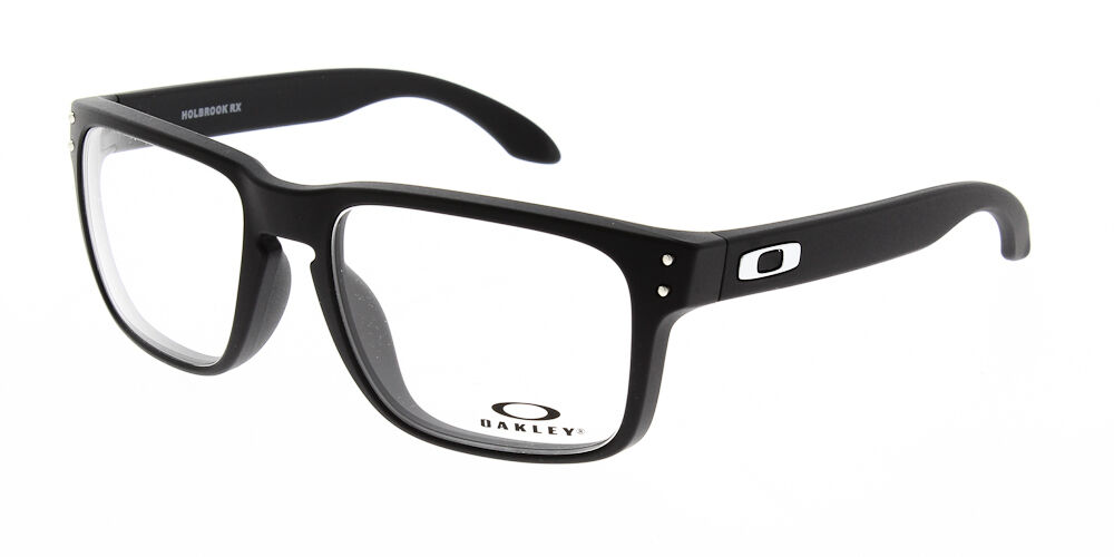 Oakley Glasses Holbrook RX Satin Black/Chrome OX8156-0154 - The Optic Shop