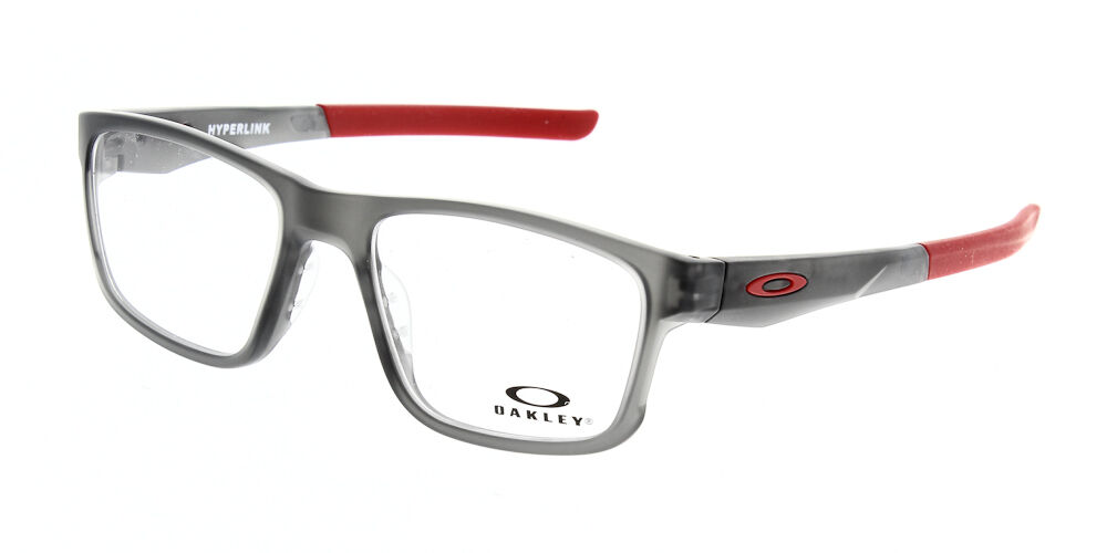 Oakley Glasses Hyperlink Satin Grey Smoke OX8078-0552 - The Optic Shop