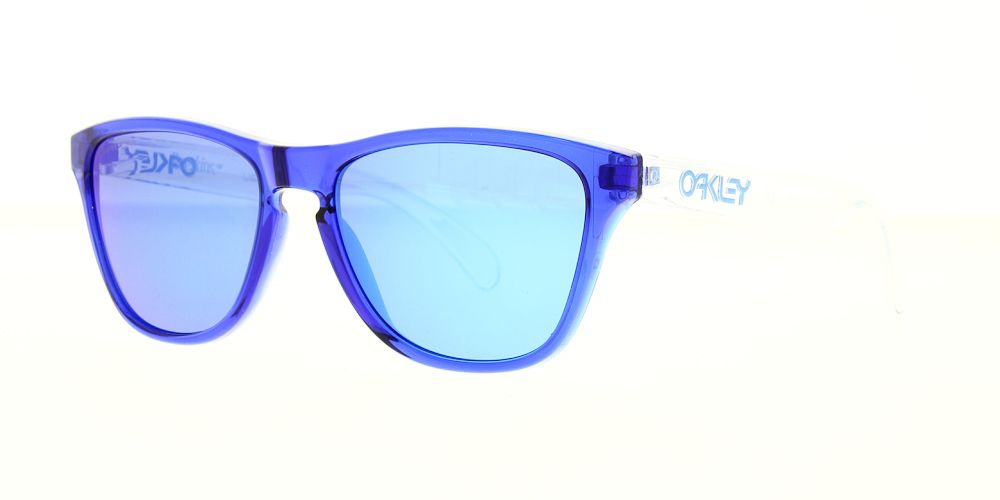 Oakley frogskins blue frame online