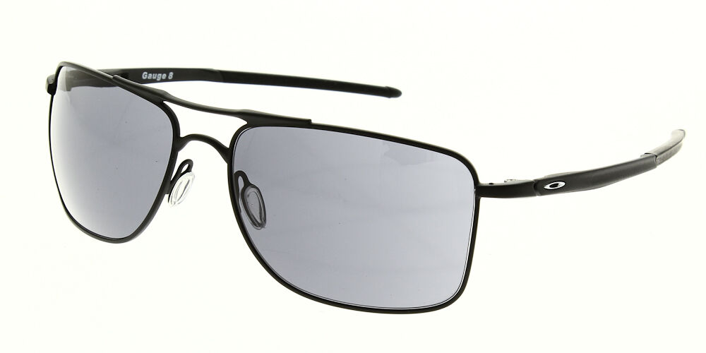 Oakley Sunglasses Gauge 8 L Matte Black Grey OO4124-0162 - The Optic Shop