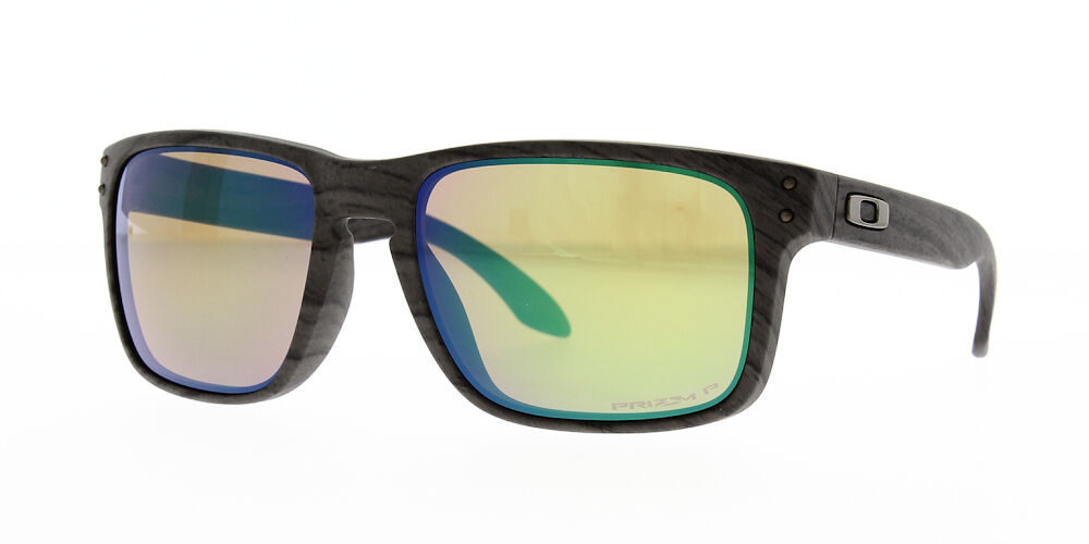 Oakley Sunglasses Holbrook Woodgrain Prizm Shallow H2O Polarised  OO9102-J855 - The Optic Shop