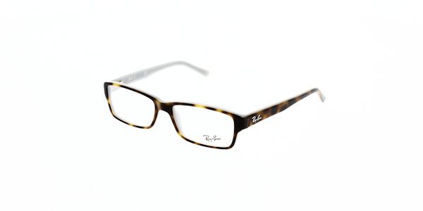 Ray-Ban RB store 5169 5238 Tortoise Brown Gray Rectangle Eyeglasses Frames 54-16 H910