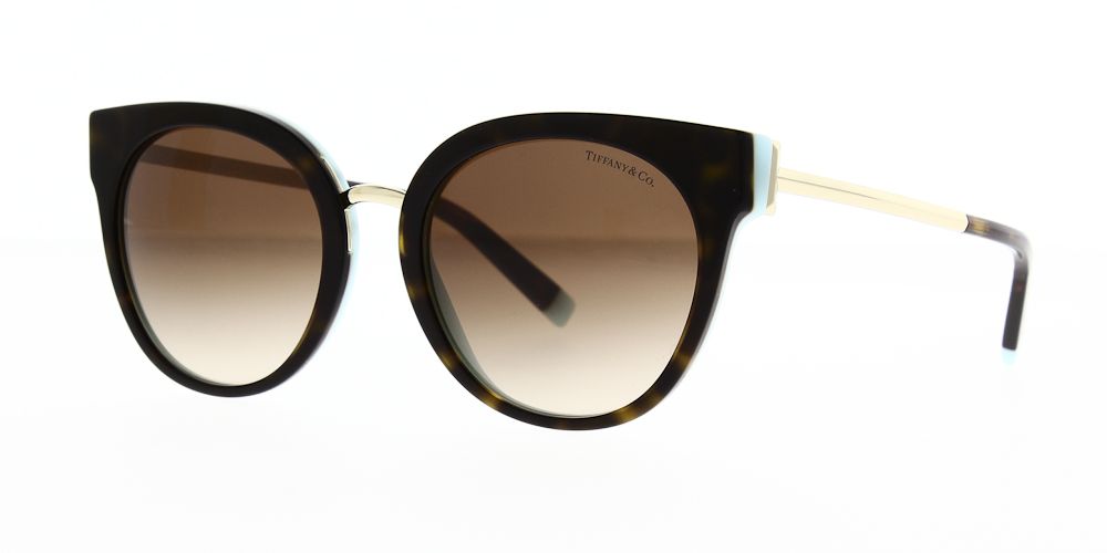 Tiffany T Hexagonal Sunglasses in Pale Gold-colored Metal with  Mother-of-pearl | Tiffany & Co.