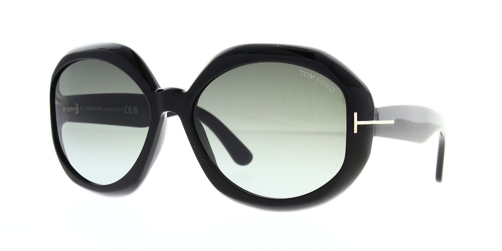 Tom Ford Georgia-02 Sunglasses TF1011 01B 62 - The Optic Shop