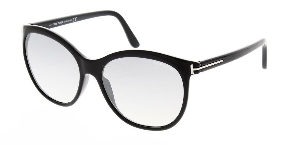 Tom Ford Geraldine-02 Sunglasses TF568 01C 57 - The Optic Shop