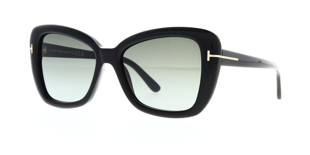 Tom Ford Maeve Sunglasses TF1008 01B 55 - The Optic Shop