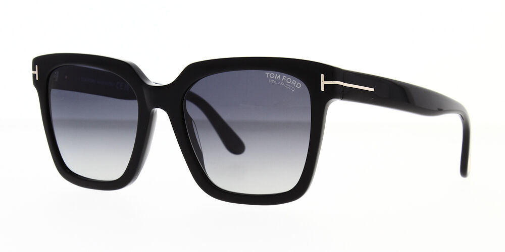 Tom Ford Selby Sunglasses TF952 01D Polarised 55 - The Optic Shop