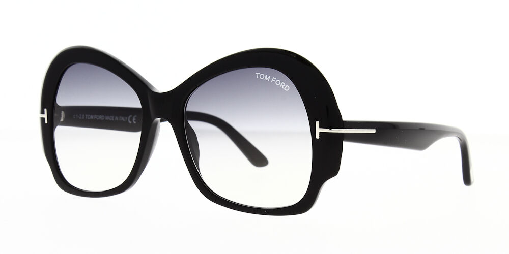 Tom Ford Zelda Sunglasses TF874 01B 56 - The Optic Shop